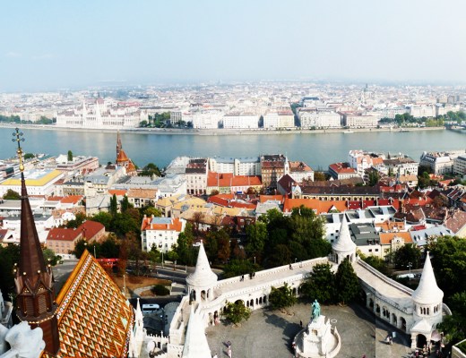 Panorama from Matthias Church Tower, Castle District - Top 5 viewpoints in Budapest Hungary, recommended by a local | Aliz’s Wonderland
