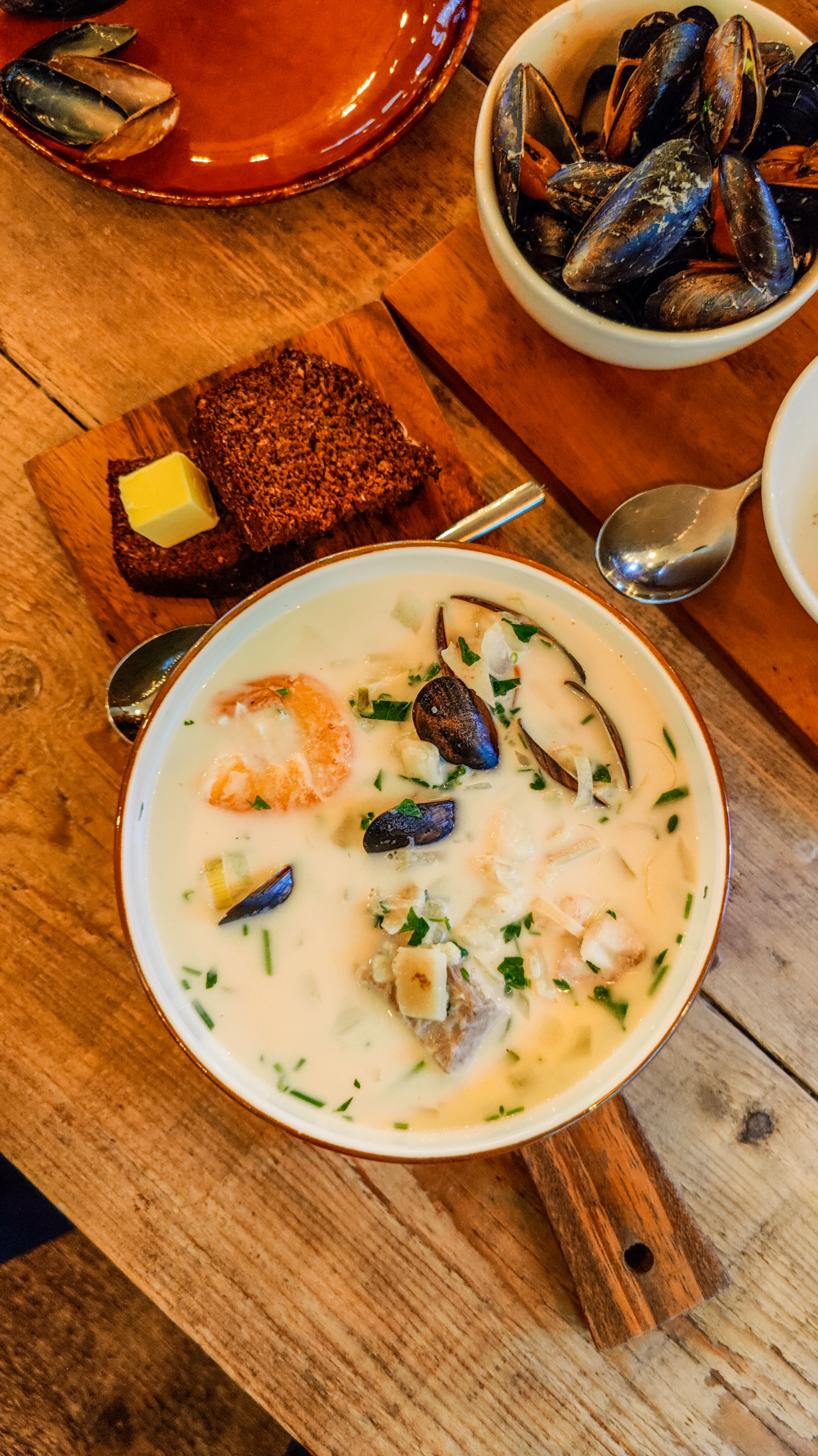 Dinner at Russell's Fish Bar in Doolin - 2 days in Co. Clare, Ireland - Top things to do in County Clare along the Wild Atlantic Way | Aliz’s Wonderland