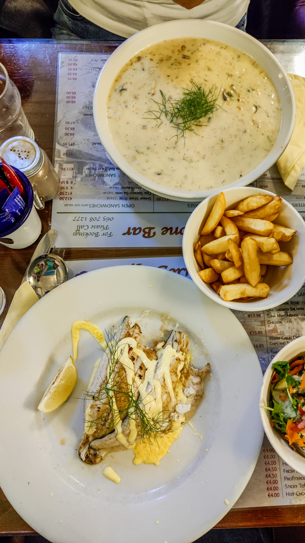 Lunch at The Corner Stone Bar and Restaurant in Lahinch - 2 days in Co. Clare, Ireland - Top things to do in County Clare along the Wild Atlantic Way | Aliz’s Wonderland