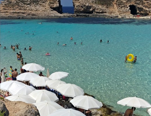 Day 4 - Blue Lagoon in Comino, Popeye village and Golden bay in Malta