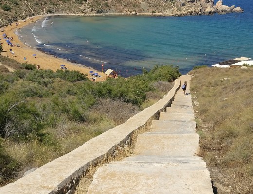 Day 5 in Malta - Ghajn Tuffieha bay