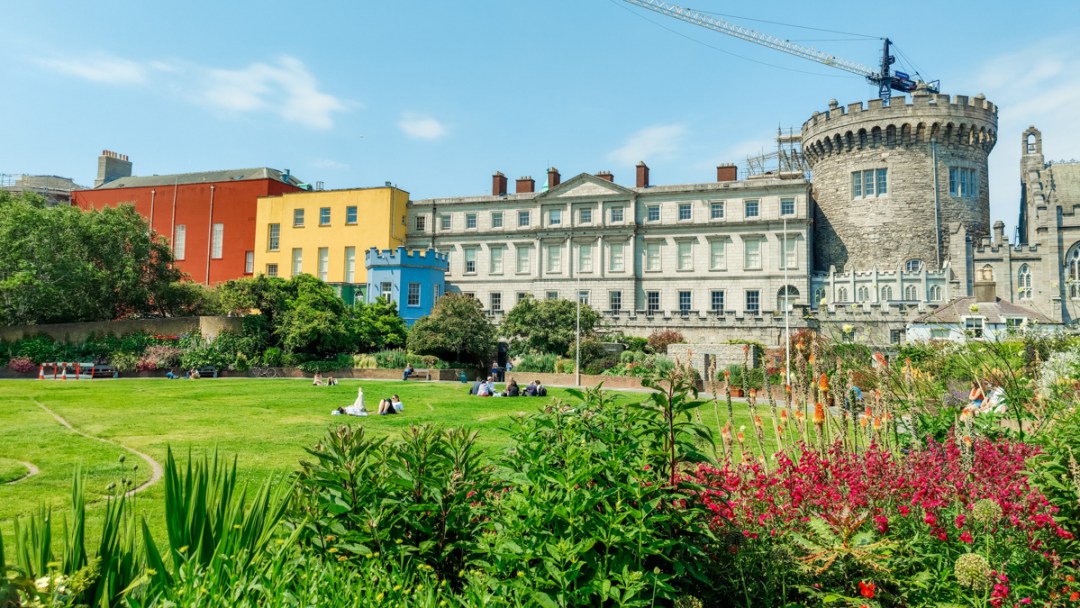 Dublin Castle Garden (Dubh Linn Garden) - A nature lover's guide to the best parks and gardens in Dublin, Ireland | Aliz’s Wonderland