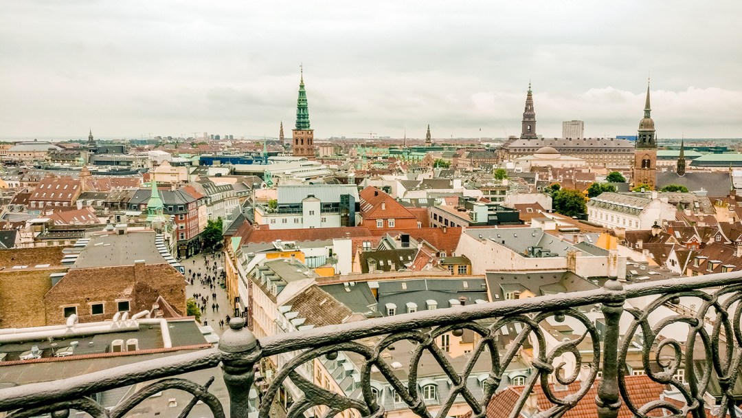 Panorama from Round Tower (Rundetaarn) - Copenhagen 3-day travel itinerary | Aliz’s Wonderland
