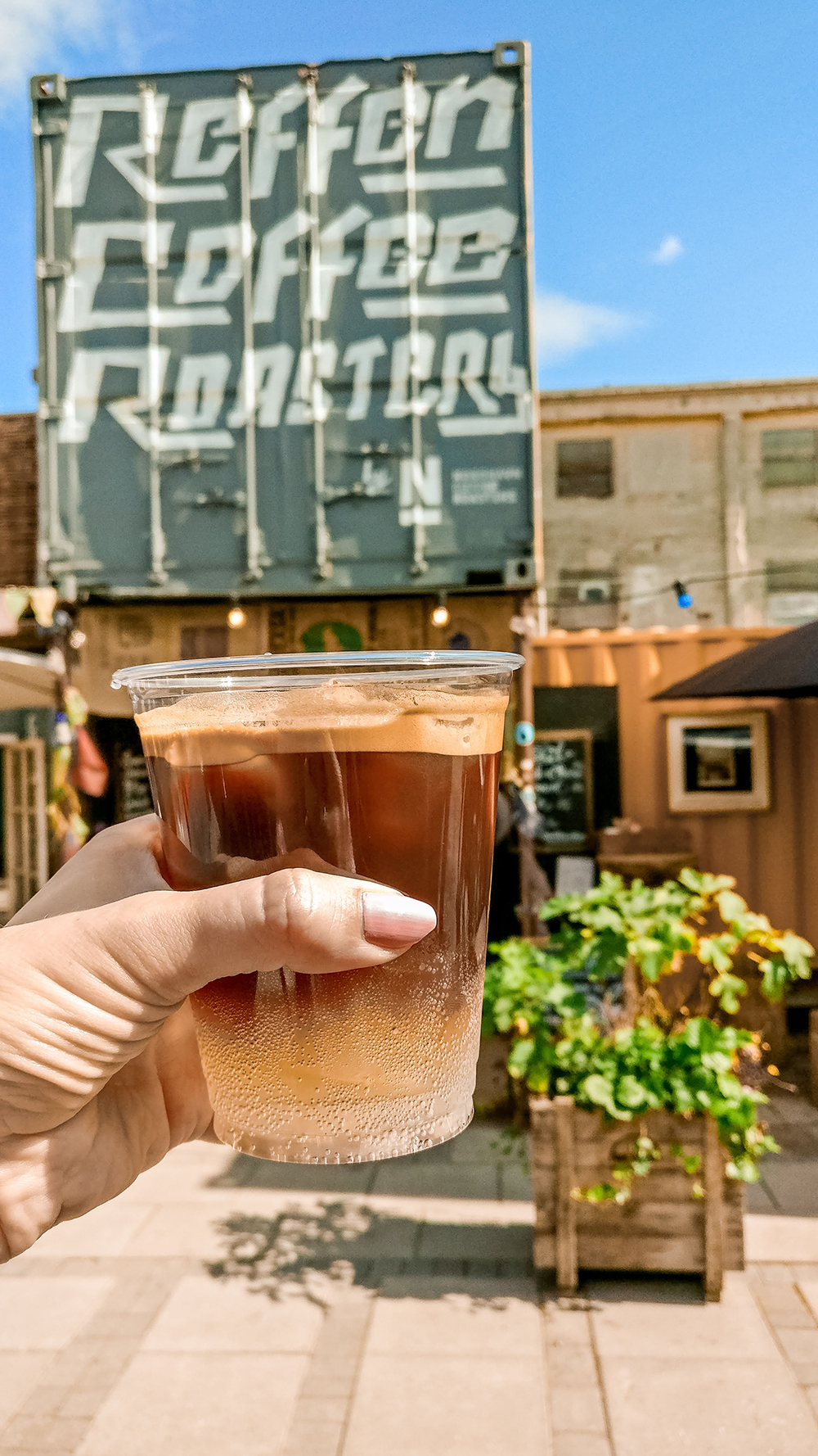 Reffen Coffee Roasters at Reffen street food market - Copenhagen 3-day travel itinerary | Aliz’s Wonderland