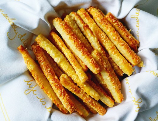 Cheesy salty sticks from 5 ingredients | Aliz’s Wonderland #recipe #snack #saltystick