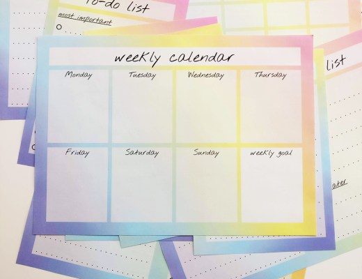 Crush your goals with my to-do list and calendars, download the free printables | Aliz’s Wonderland #calendar #todolist #crushyourgoals #printable